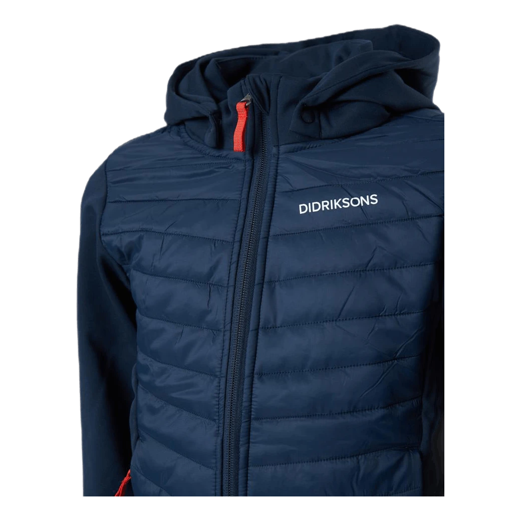 DIDRIKSONS Briska Kids Jacket Blue 4 DIDRIKSONS Briska Kids Jacket Blue – Image 4