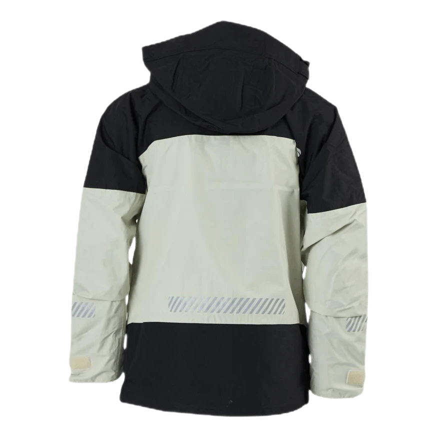 DIDRIKSONS Ash Kids Jacket Blue/Beige 3 DIDRIKSONS Ash Kids Jacket Blue/Beige – Image 3