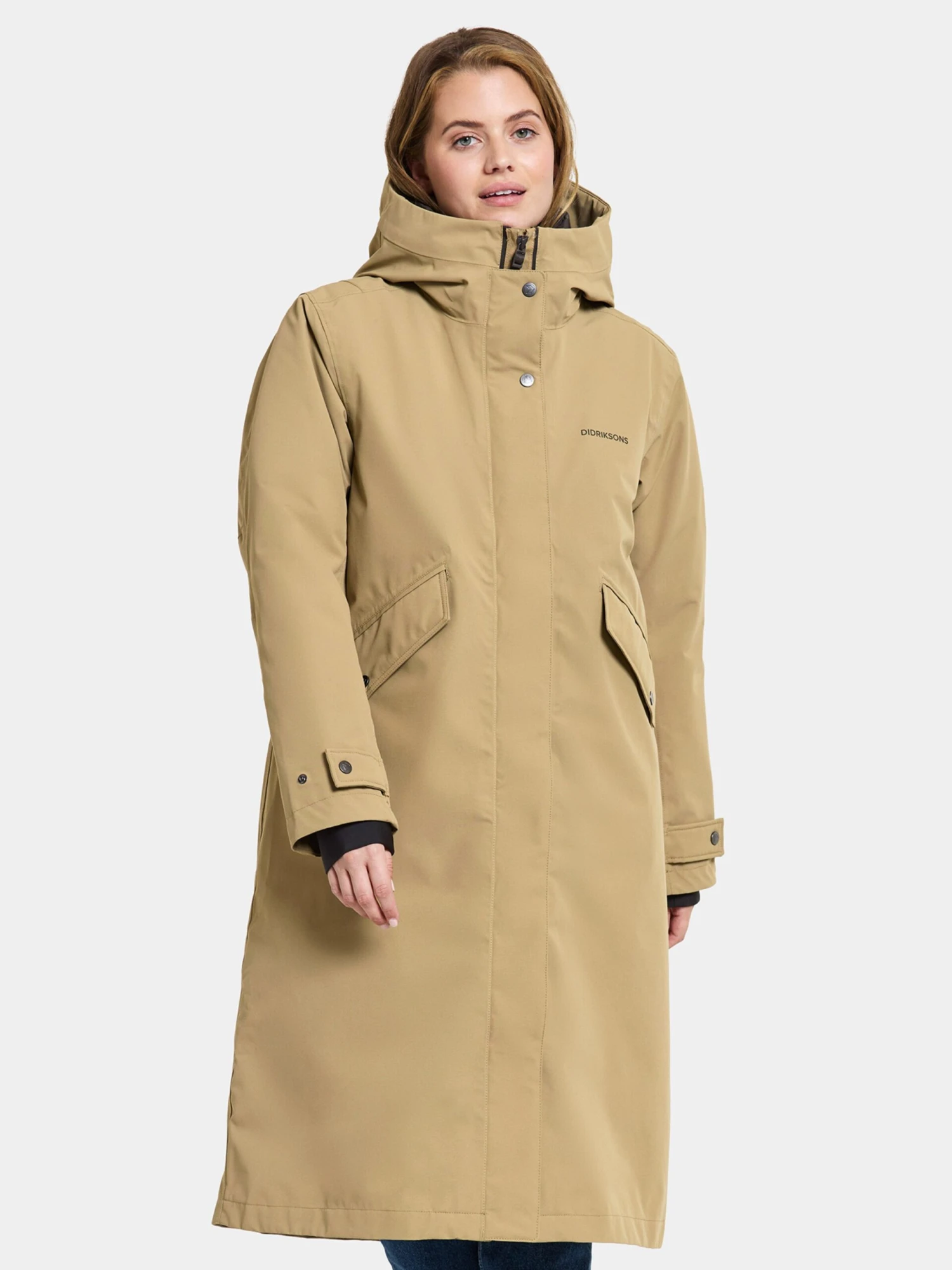 DIDRIKSONS Vestes Thermiques Et En Doudoune Veste Outdoor MIA Femme Kaki 3 DIDRIKSONS Vestes Thermiques Et En Doudoune Veste Outdoor MIA Femme Kaki – Image 3