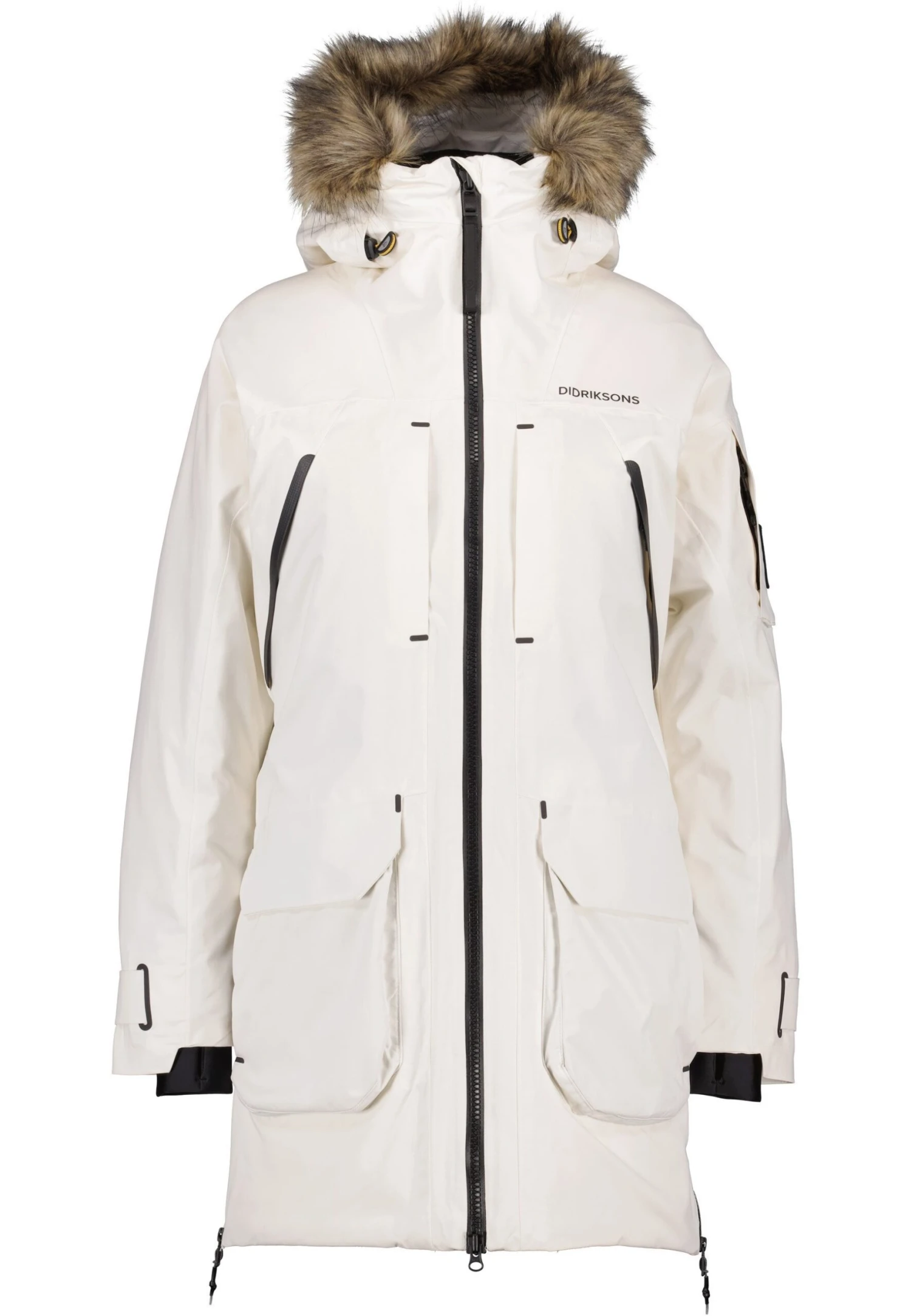 DIDRIKSONS Ceres Wns - Parka - White 5 DIDRIKSONS Ceres Wns - Parka - White – Image 5