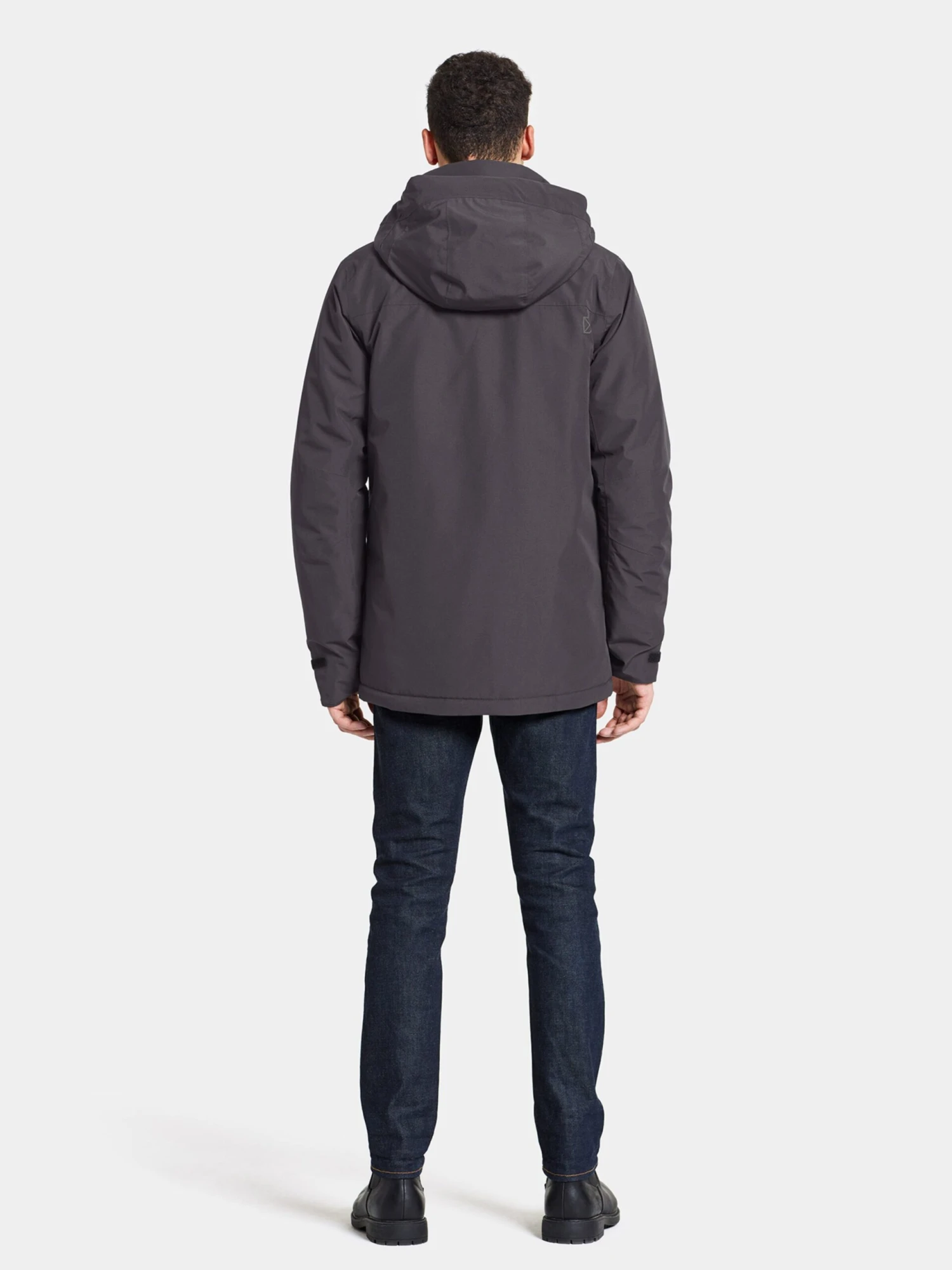 DIDRIKSONS Vestes Thermiques Et Doudounes Veste Outdoor STEFAN Homme Gris Foncé 5 DIDRIKSONS Vestes Thermiques Et Doudounes Veste Outdoor STEFAN Homme Gris Foncé – Image 5