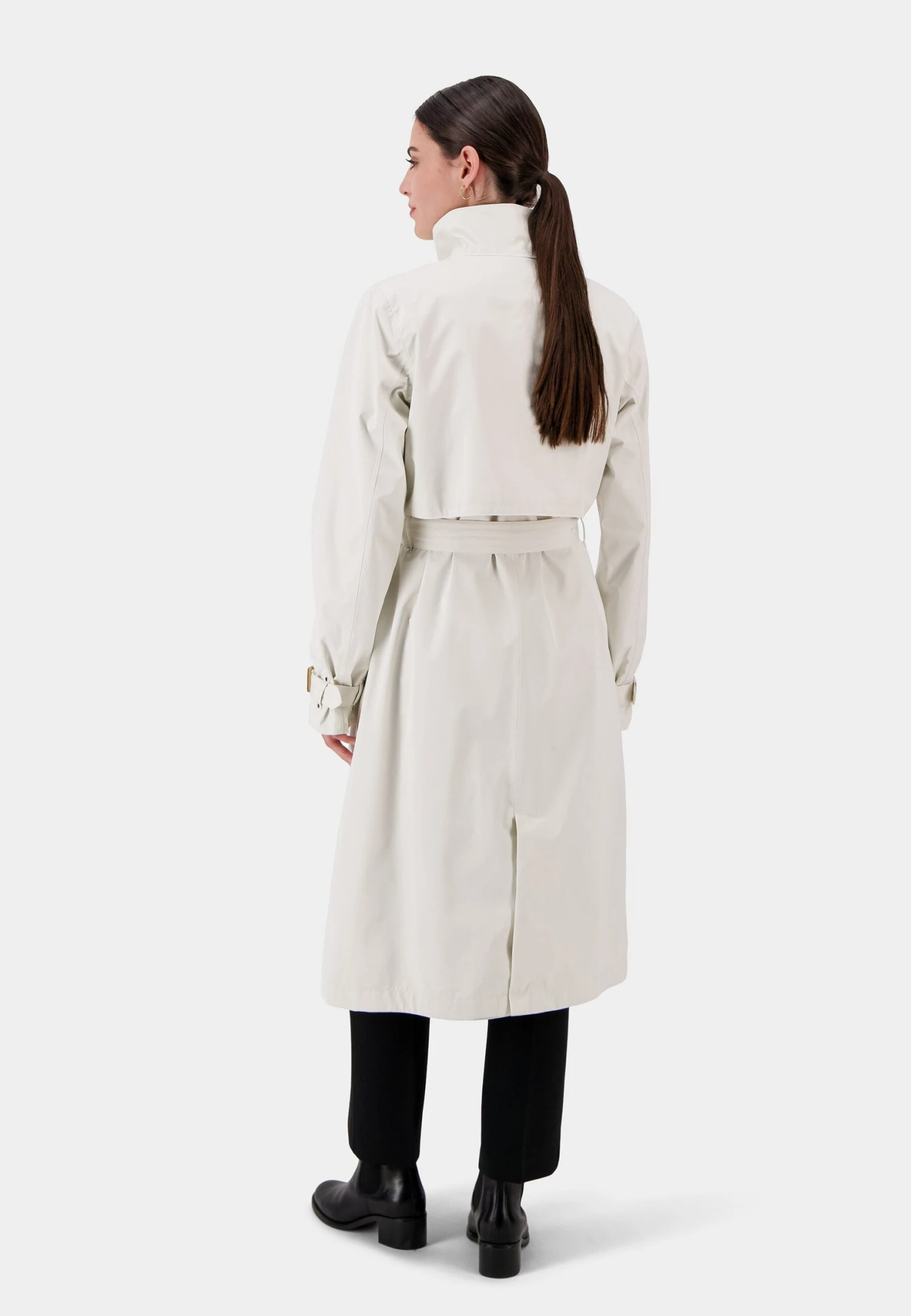 DIDRIKSONS Lova Wns - Trench - White 3 DIDRIKSONS Lova Wns - Trench - White – Image 3