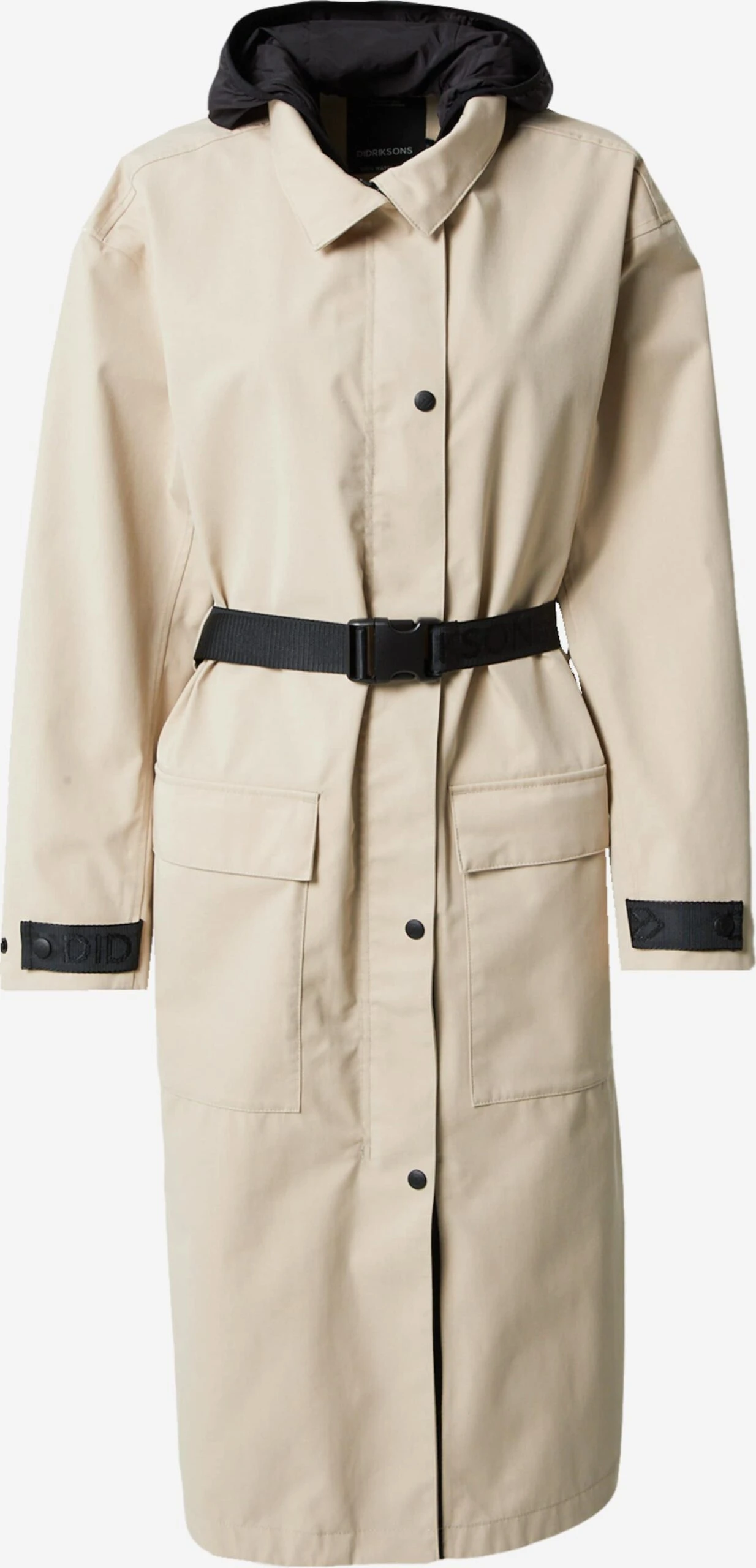 DIDRIKSONS Manteaux De Pluie Manteau Fonctionnel Mira Femme Beige 1 DIDRIKSONS Manteaux De Pluie Manteau Fonctionnel Mira Femme Beige