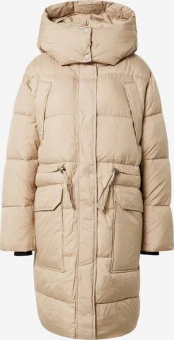 DIDRIKSONS Manteaux Dhiver Manteau D’hiver Femme Beige Foncé