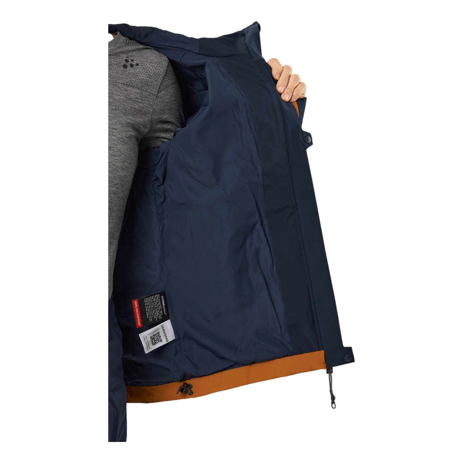 DIDRIKSONS Kya Wns Jkt 2 Orange 6 DIDRIKSONS Kya Wns Jkt 2 Orange – Image 6