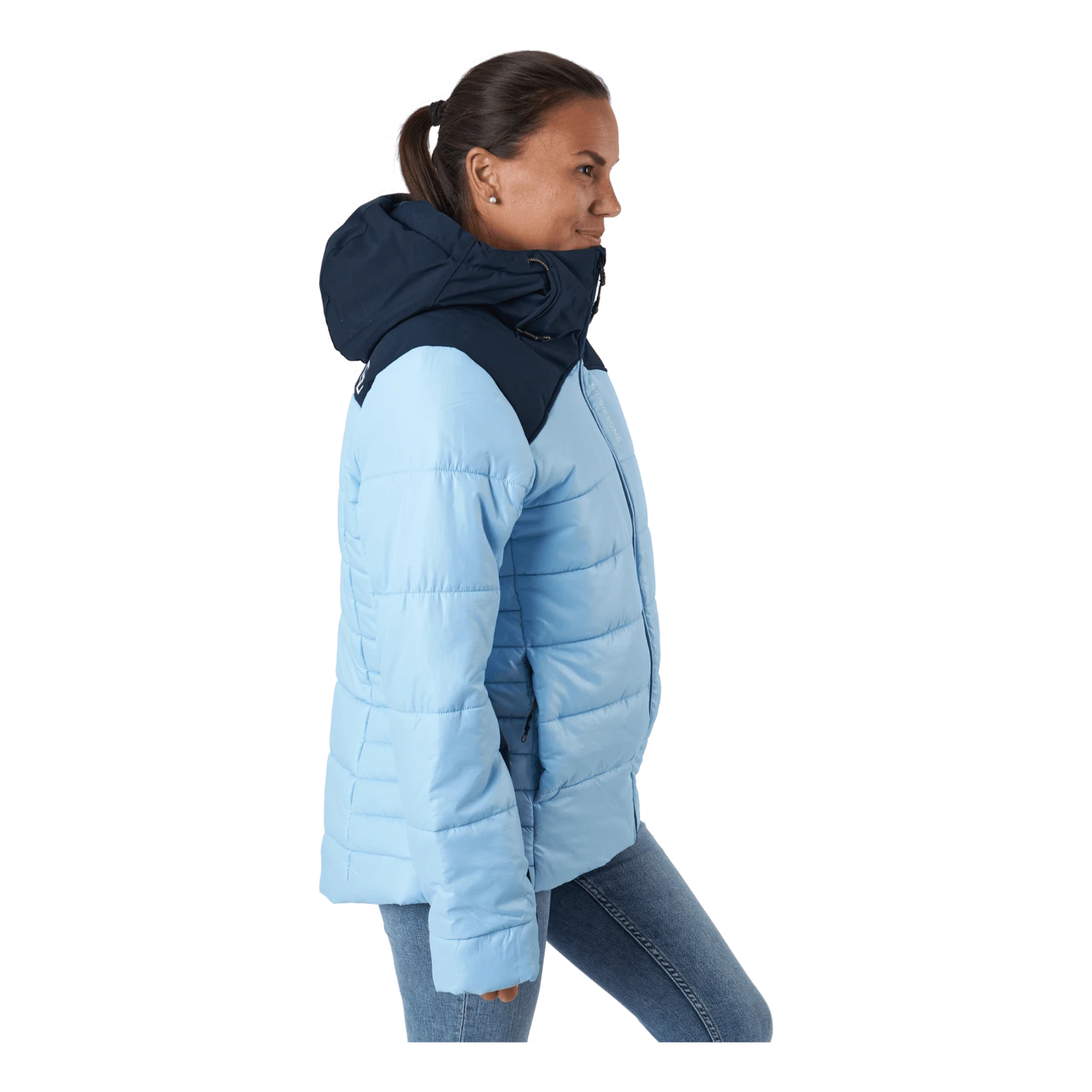 DIDRIKSONS Carolina Wns Jkt Blue 2 DIDRIKSONS Carolina Wns Jkt Blue – Image 2