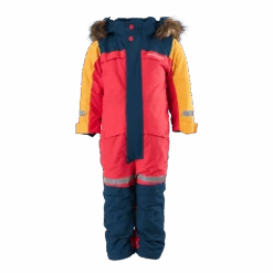 DIDRIKSONS Bjärven Kids Coverall Modern Pink