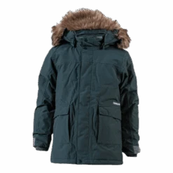 DIDRIKSONS Kure Kid's Parka Green