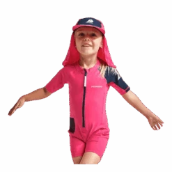 DIDRIKSONS Reef Kids Swimsuit Pink