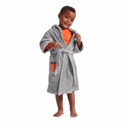 DIDRIKSONS Pier Kids Beach Robe Blue
