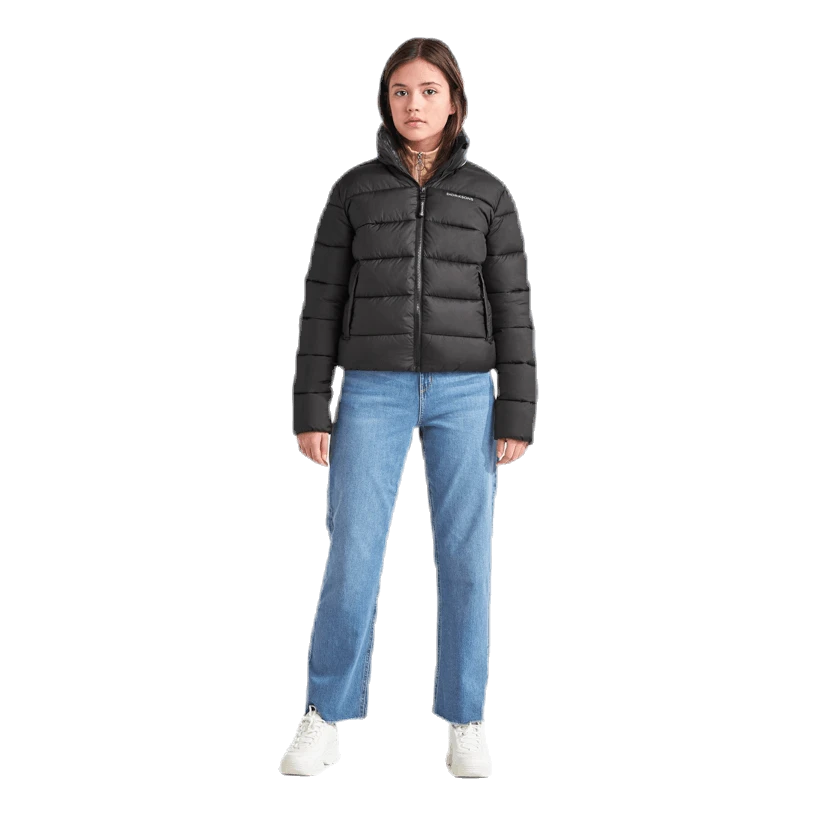 DIDRIKSONS Rose Girls Puff Jacket Black 3 DIDRIKSONS Rose Girls Puff Jacket Black – Image 3
