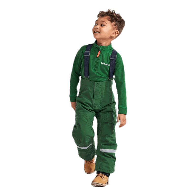 DIDRIKSONS Idre Kids Pants 4 Green 4 DIDRIKSONS Idre Kids Pants 4 Green – Image 4
