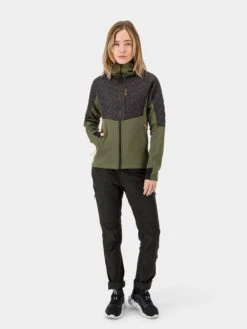 DIDRIKSONS Vestes Dhiver Veste D’hiver LYRA Femme Vert Foncé / Noir -DIDRIKSONS Boutique 78f9214f549bc5a99bebd560ca80d281