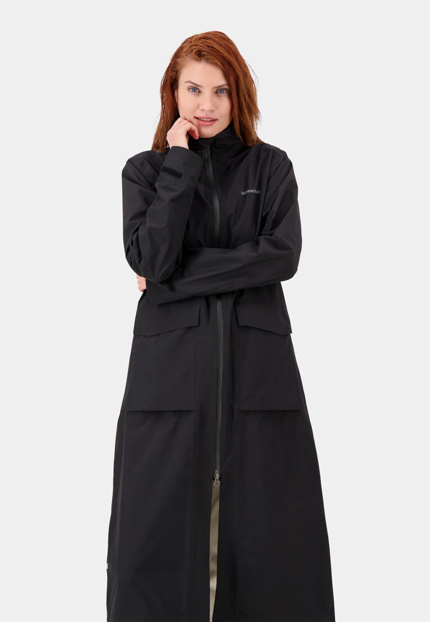 DIDRIKSONS Nadja Wns L 3 - Parka - Black 3 DIDRIKSONS Nadja Wns L 3 - Parka - Black – Image 3