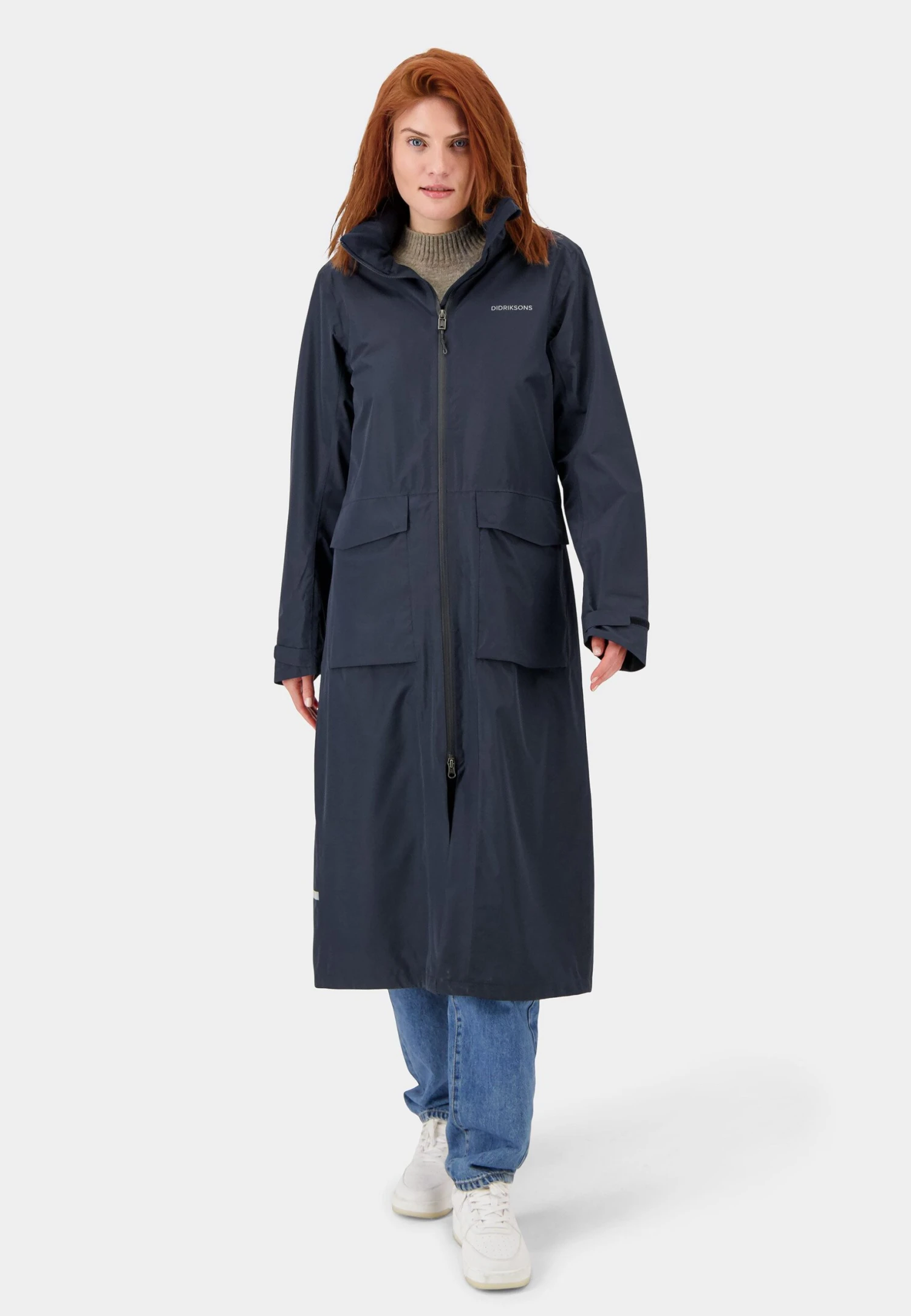 DIDRIKSONS Nadja Wns L 3 - Parka - Blue 1 DIDRIKSONS Nadja Wns L 3 - Parka - Blue