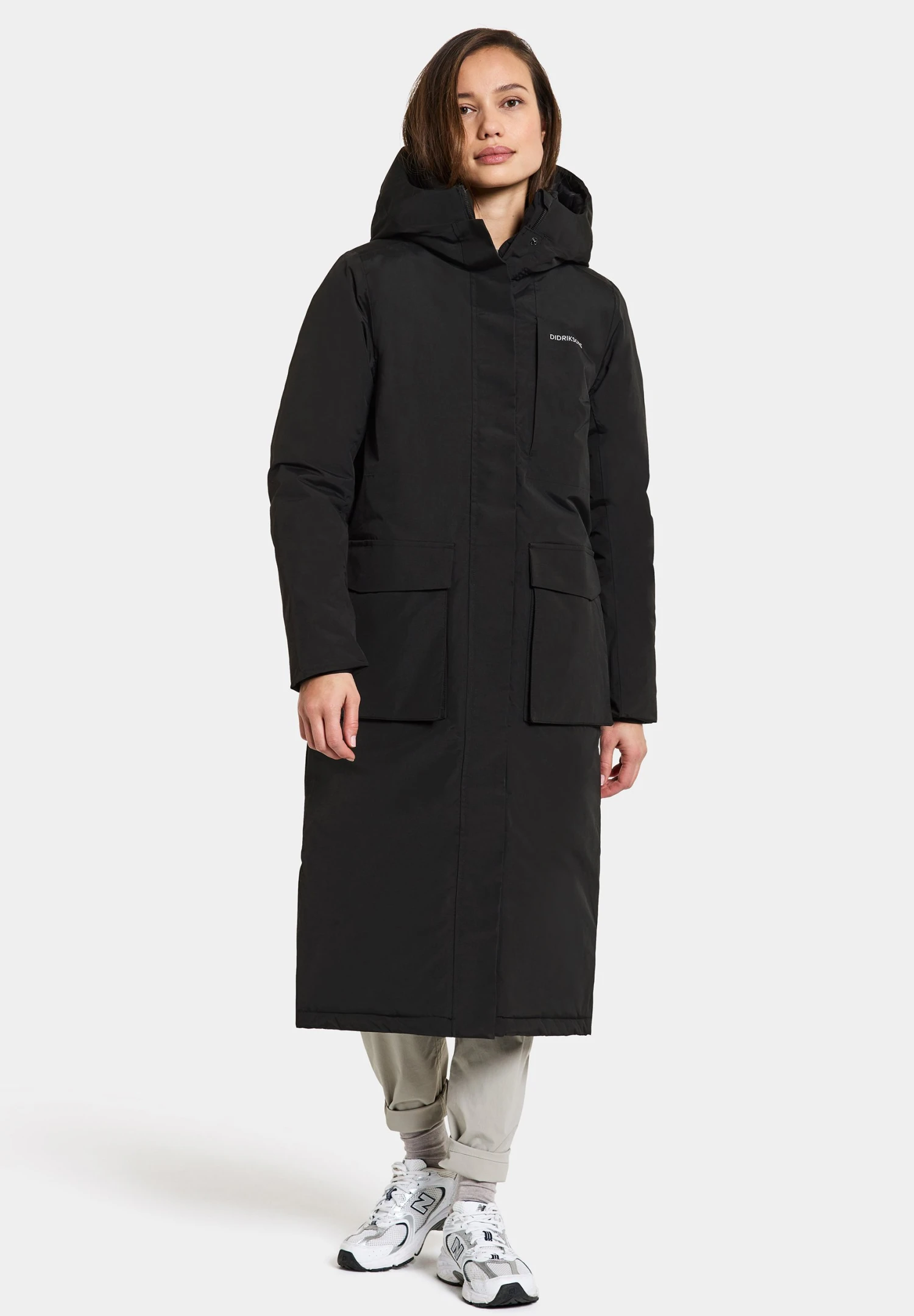 DIDRIKSONS Leya Wns - Parka - Black 2 DIDRIKSONS Leya Wns - Parka - Black – Image 2