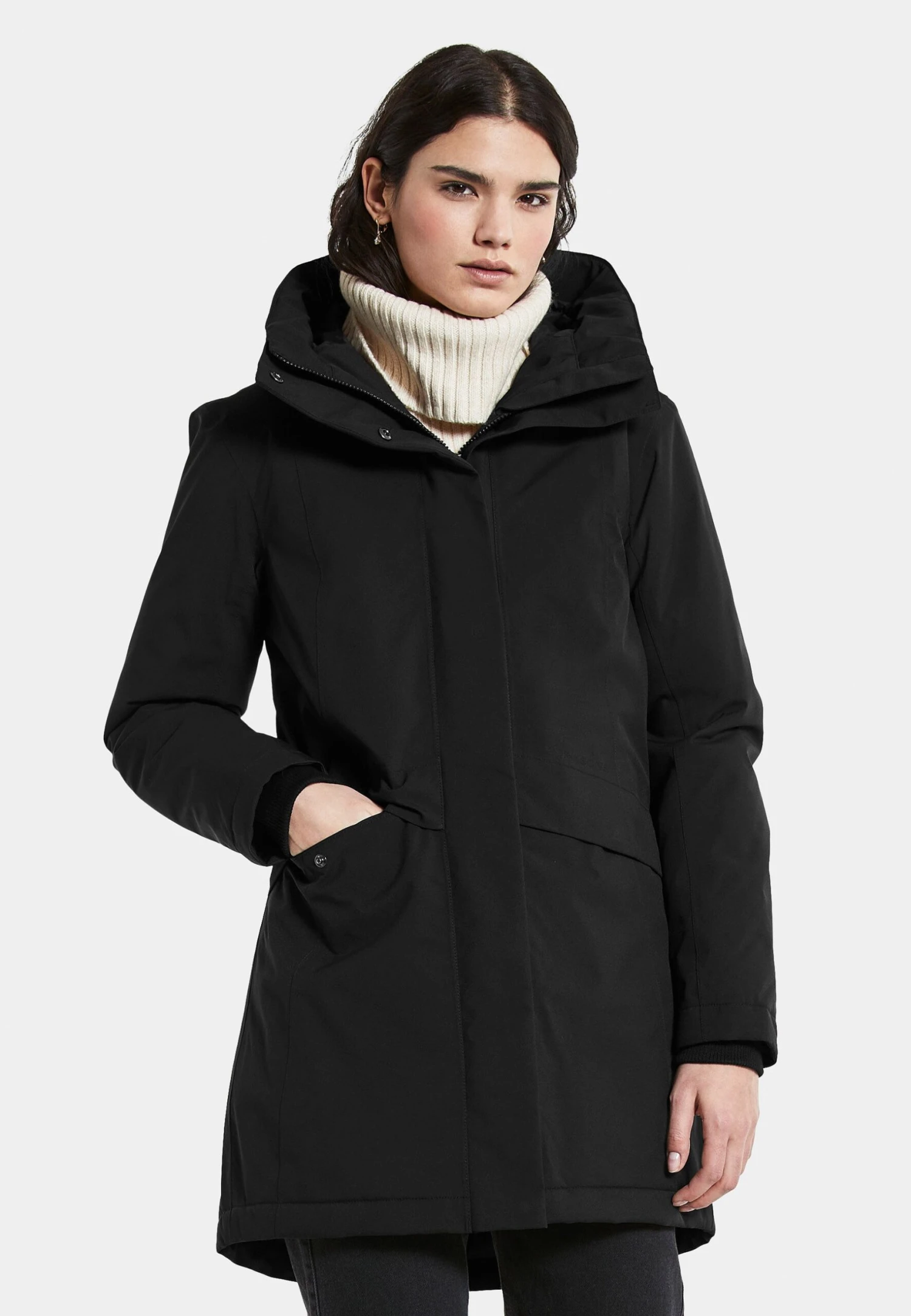 DIDRIKSONS Cajsa Wns - Parka - Black 1 DIDRIKSONS Cajsa Wns - Parka - Black