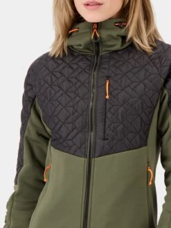 DIDRIKSONS Vestes Dhiver Veste D’hiver LYRA Femme Vert Foncé / Noir -DIDRIKSONS Boutique d8bbaba1cb576f62b491a3aed84872a0