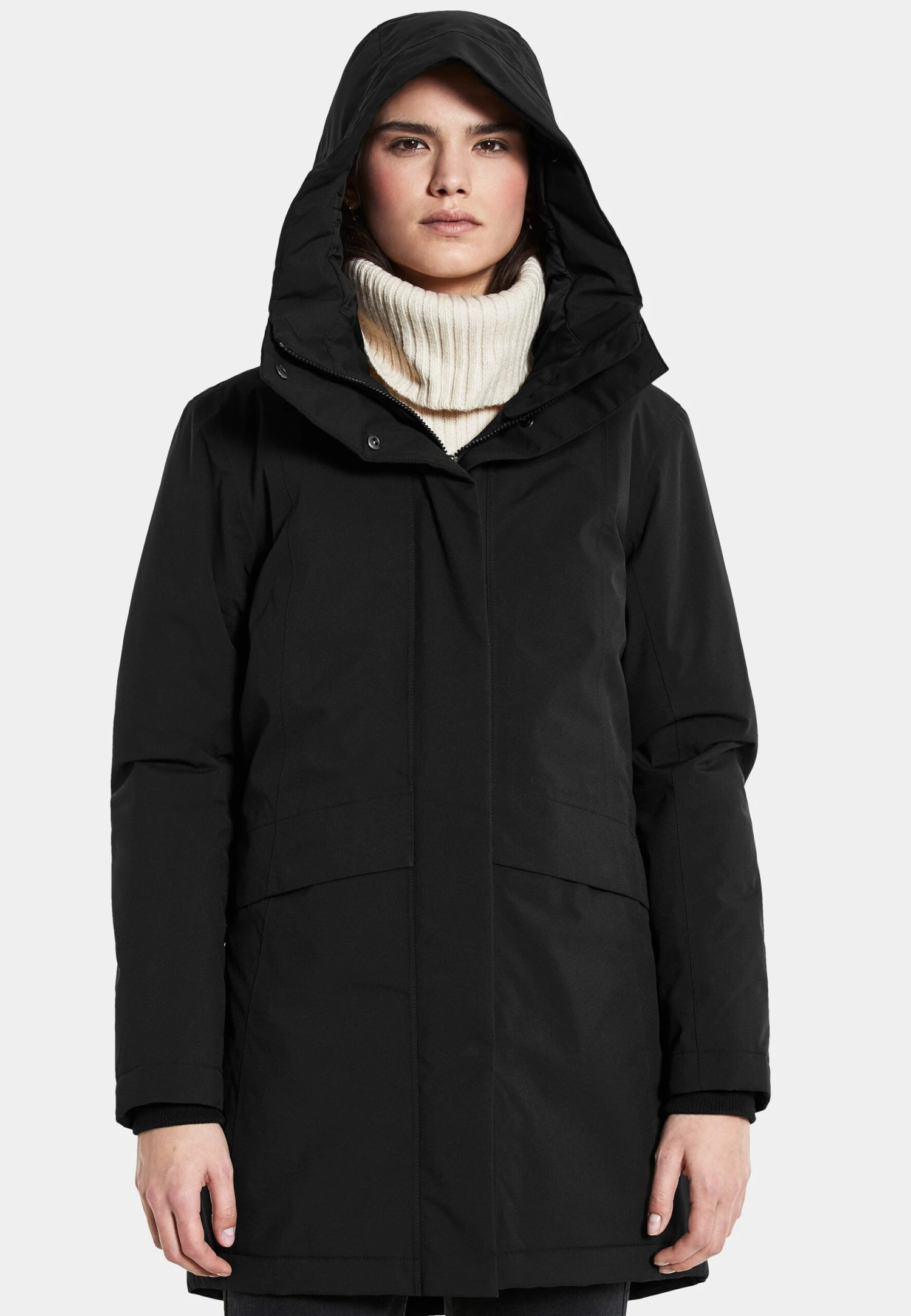 DIDRIKSONS Cajsa Wns - Parka - Black 4 DIDRIKSONS Cajsa Wns - Parka - Black – Image 4