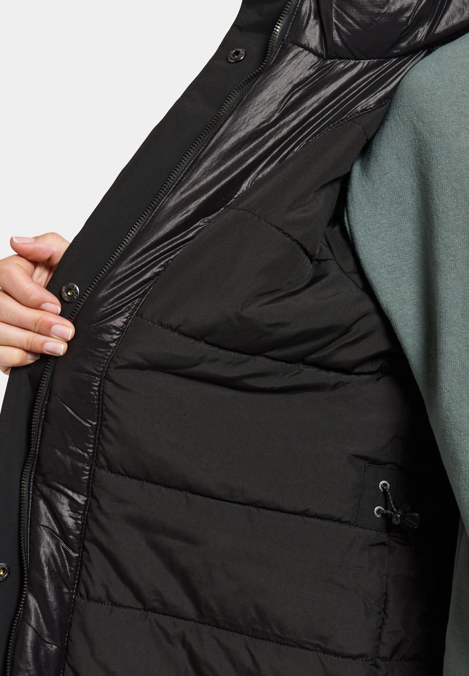 DIDRIKSONS Leya Wns - Parka - Black 4 DIDRIKSONS Leya Wns - Parka - Black – Image 4