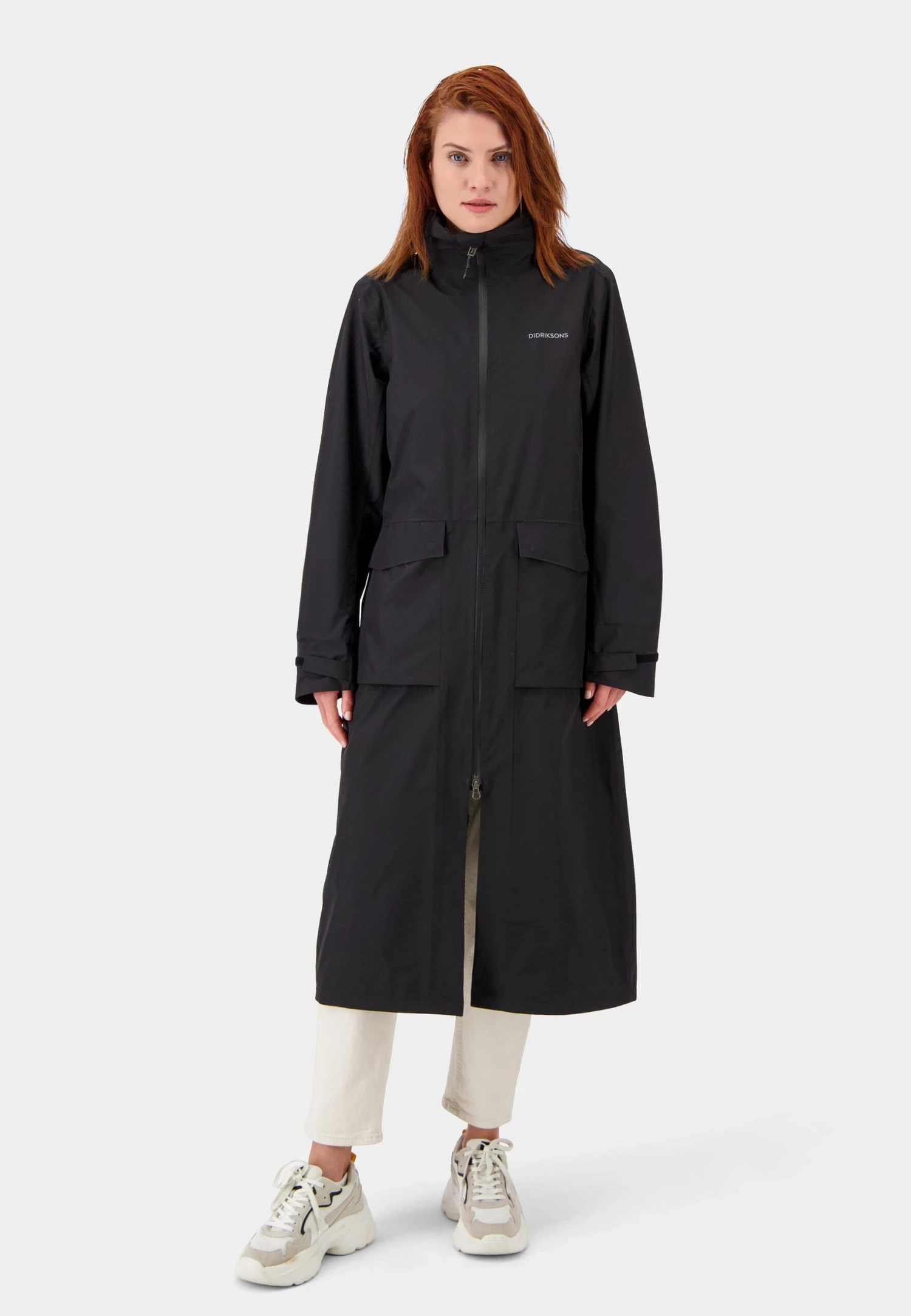 DIDRIKSONS Nadja Wns L 3 - Parka - Black 1 DIDRIKSONS Nadja Wns L 3 - Parka - Black