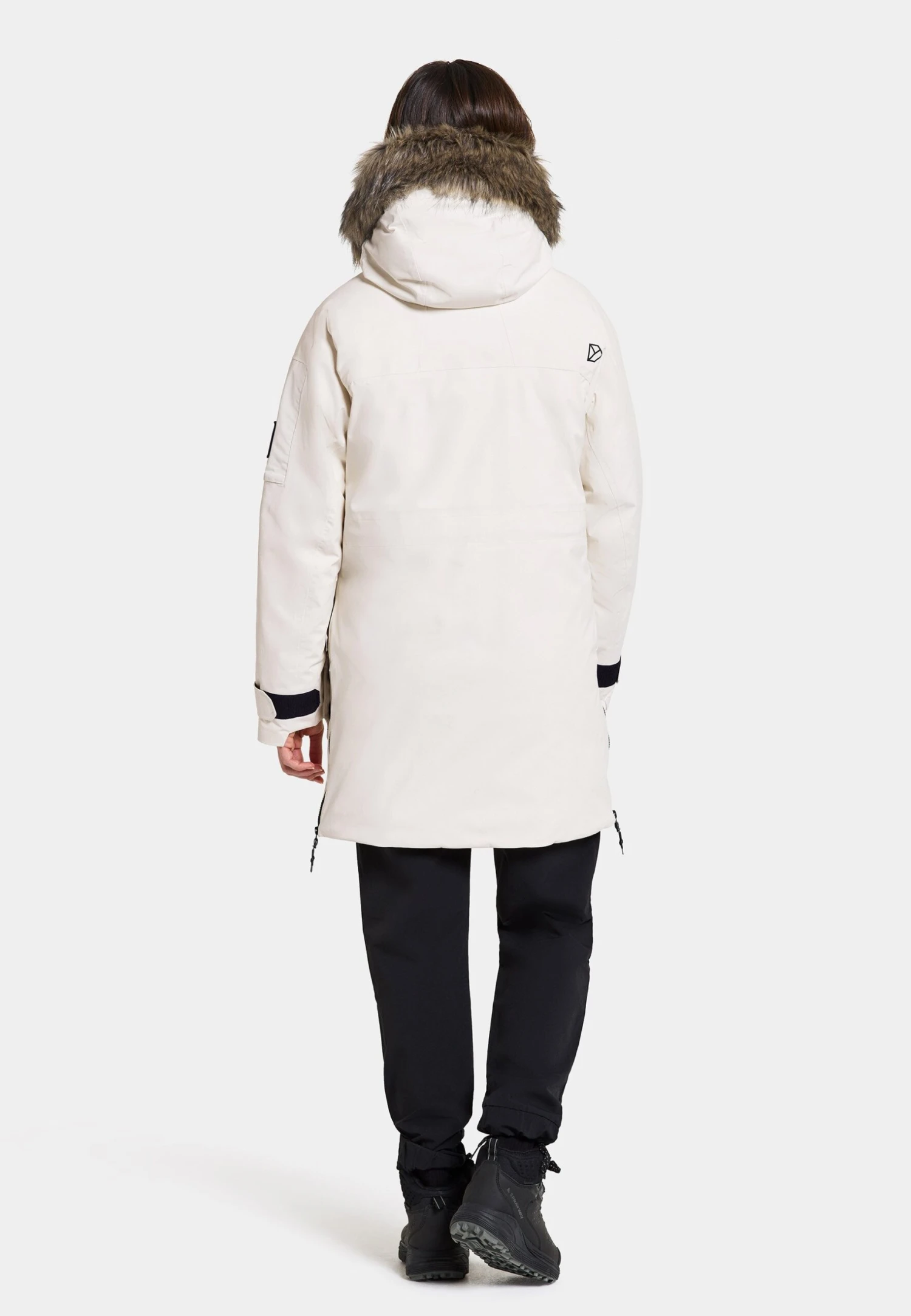 DIDRIKSONS Ceres Wns - Parka - White 3 DIDRIKSONS Ceres Wns - Parka - White – Image 3