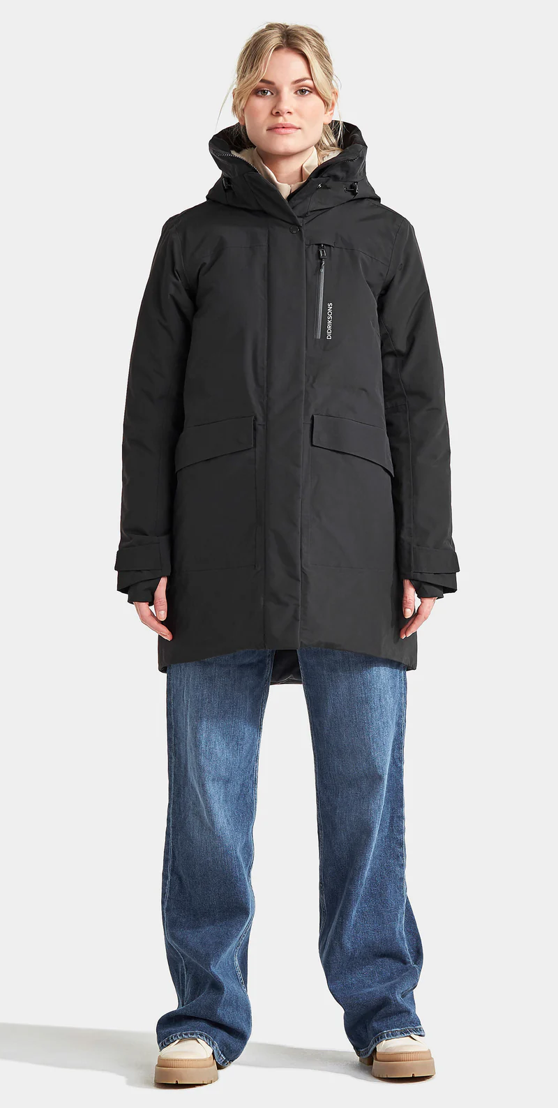 DIDRIKSONS Boutique -DIDRIKSONS Boutique Trad Black didriksons parka